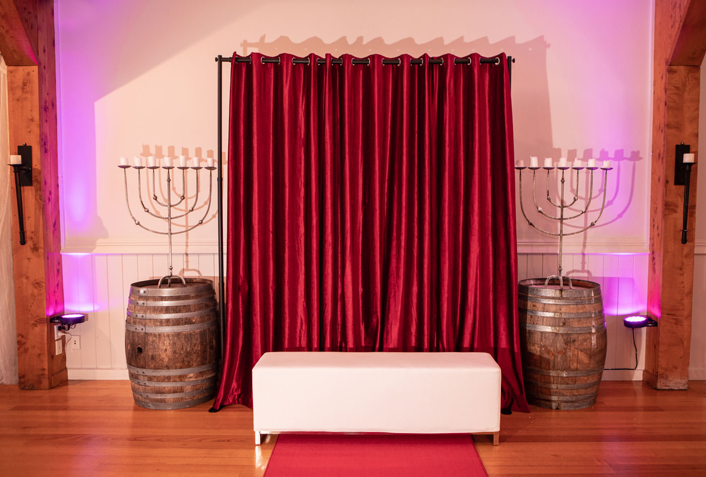Photobooth Backdropm- Luxury Red Velvet Curtain